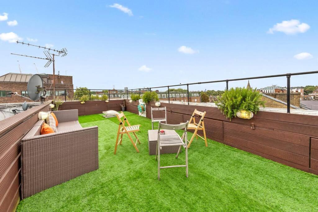Spacious Sleep 11 With Terrace In Earls Court Ec99 伦敦 外观 照片