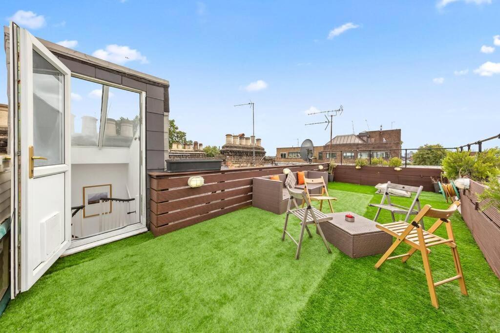 Spacious Sleep 11 With Terrace In Earls Court Ec99 伦敦 外观 照片